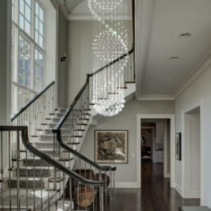 DOUBLE HEIGHT CHANDELIER